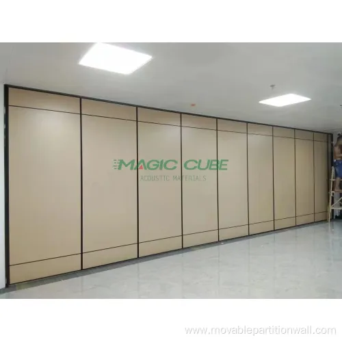 Hotel acoustic sound insulation movable hall partition